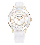  Shop Authentic Swarovski Octea Lux White Dial White Leather Strap Watch for Women - 5414416 - Luxxuri