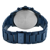  Shop Authentic Armani Exchange Hampton Chronograph Blue Dial Blue Steel Strap Watch For Men - AX2430 - Luxxuri