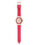  Shop Authentic Michael Kors Everest Analog Rose Gold Dial Pink Silicone Strap Watch For Women - MK7359 - Luxxuri