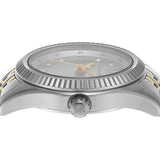  Shop Authentic Michael Kors Lexington Analog Silver Dial Two Tone Steel Strap Watch for Women - MK4740 - Luxxuri