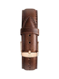  Shop Authentic Daniel Wellington Bristol Black Dial Brown Leather Strap Watch For Men - DW00100125 - Luxxuri