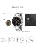  Shop Authentic Maserati Competizione Chronograph Black Dial Silver Steel Strap Watch For Men - R8873600003 - Luxxuri