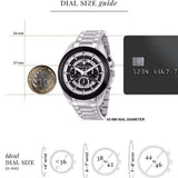  Shop Authentic Maserati Traguardo Chronograph Black Dial Silver Steel Strap Watch For Men - R8873612059 - Luxxuri