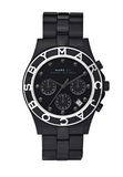  Shop Authentic Marc Jacobs Blade Chronograph Black Dial Black Steel Strap Watch for Women - MBM3083 - Luxxuri