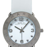  Shop Authentic Marc Jacobs Blade White Dial White Leather Strap Watch for Women - MBM1223 - Luxxuri