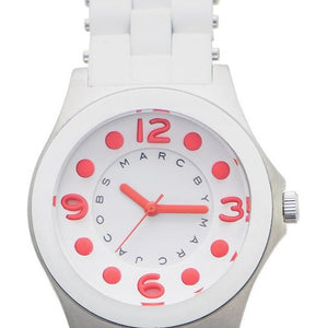  Shop Authentic Marc Jacobs Pelly White Dial White Silicone Strap Watch for Women - MBM2588 - Luxxuri