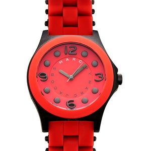  Shop Authentic Marc Jacobs Pelly Red Dial Red Silicone Strap Watch for Women - MBM2590 - Luxxuri