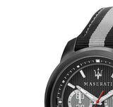  Shop Authentic Maserati Royale 44mm Black Dial Stainless Steel Fiber Strap Watch For Men - R8871637002 - Luxxuri