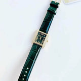  Shop Authentic Michael Kors Emery Quartz Diamonds Green Dial Green Leather Strap Watch For Women - MK4697 - Luxxuri