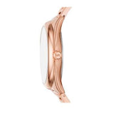  Shop Authentic Michael Kors Janelle Quartz Crystals Rose Gold Dial Rose Gold Steel Strap Watch For Women - MK7312 - Luxxuri