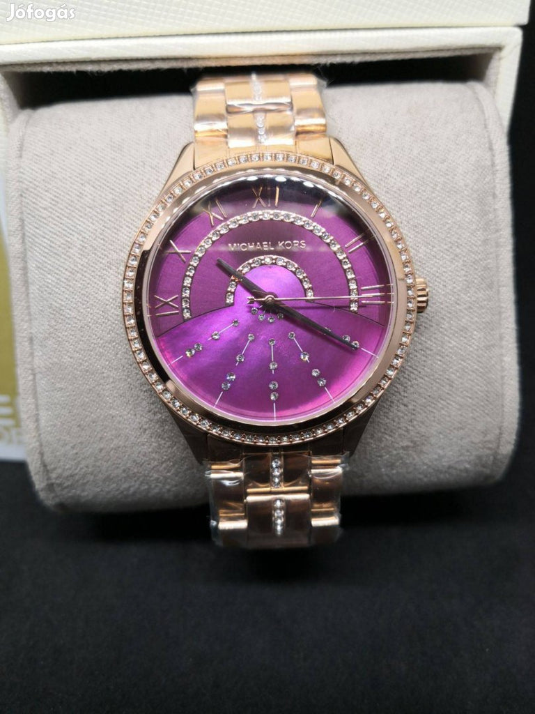  Shop Authentic Michael Kors Lauryn Pink Dial Rose Gold Steel Strap Watch for Women - MK3722 - Luxxuri