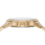  Shop Authentic Michael Kors Ritz Pave Crystals Gold Dial Gold Steel Strap Watch for Women - MK6862 - Luxxuri