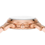  Shop Authentic Michael Kors Runway Chronograph Pink Dial Rose Gold Steel Strap Watch For Women - MK7352 - Luxxuri