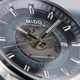  Shop Authentic Mido Commander Automatic Gradient Blue Dial Silver Steel Strap Watch For Men - M021.407.11.411.01 - Luxxuri