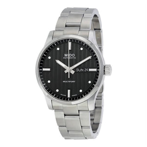  Shop Authentic Mido Multifort Automatic Gray Dial Silver Steel Strap Watch For Men - M005.430.11.061.80 - Luxxuri
