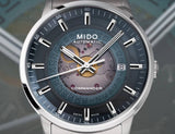  Shop Authentic Mido Commander Automatic Gradient Blue Dial Silver Steel Strap Watch For Men - M021.407.11.411.01 - Luxxuri