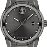  Shop Authentic Movado Bold Verso Grey Dial Grey Steel Strap Watch for Men - 3600860 - Luxxuri