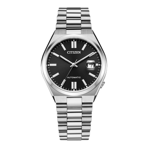  Shop Authentic Citizen Tsuyosa Automatic Black Dial Silver Steel Strap Watch For Men - NJ0150-81E - Luxxuri