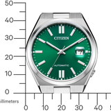  Shop Authentic Citizen Tsuyosa Automatic Green Dial Silver Steel Strap Watch For Men - NJ0150-81X - Luxxuri