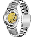  Shop Authentic Citizen Tsuyosa Automatic Oatmeal White Dial Silver Steel Strap Watch For Men - NJ0151-88W - Luxxuri
