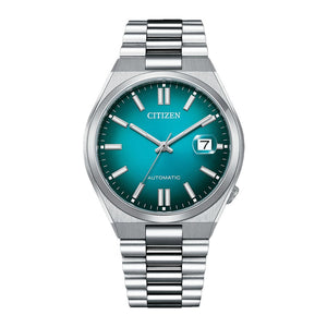  Shop Authentic Citizen Tsuyosa Automatic Blue Dial Silver Steel Strap Watch For Men - NJ0151-88X - Luxxuri