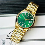  Shop Authentic Citizen Tsuyosa Automatic Green Dial Gold Steel Strap Watch For Men - NJ0152-51X - Luxxuri
