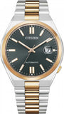  Shop Authentic Citizen Tsuyosa Automatic Grey Dial Two Tone Steel Strap Watch For Men - NJ0154-80H - Luxxuri