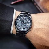  Shop Authentic Citizen Tsuyosa Automatic Camouflage Black Dial Black Steel Strap Watch For Men - NJ0155-87E - Luxxuri