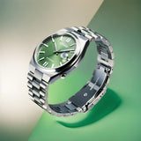 Shop Authentic Citizen x Pantone Automatic Peaceful Green Dial Silver Steel Strap Watch For Men - NJ0158-89Z - Luxxuri