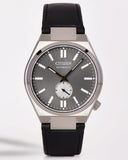  Shop Authentic Citizen Tsuyosa Automatic Grey Dial Black Leather Strap Watch for Men - NK5010-01H - Luxxuri