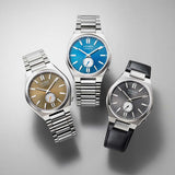  Shop Authentic Citizen Tsuyosa Automatic Titanium Yellow Dial Silver Steel Strap Watch For Men - NK5010-51X - Luxxuri