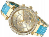  Shop Authentic Michael Kors Parker Gold Dial Two Tone Steel Strap Watch for Women - MK6364 - Luxxuri