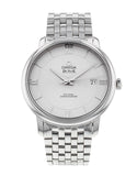  Shop Authentic Omega De Ville Prestige Co-Axial Silver Dial Silver Steel Strap Watch for Men - 424.10.40.20.02.003 - Luxxuri