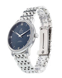  Shop Authentic Omega De Ville Prestige Co-Axial Orbis Blue Dial Silver Steel Strap Watch for Men - 424.10.40.20.03.001 - Luxxuri