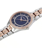  Shop Authentic Michael Kors Lauryn Quartz Blue Dial Two Tone Steel Strap Watch For Women - MK3929 - Luxxuri
