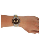 Shop Authentic Maserati Legend Chronograph 42mm Brown Dial Two Tone Steel Strap Watch For Men - R8873638003 - Luxxuri