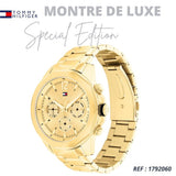  Shop Authentic Tommy Hilfiger Lars Chronograph Gold Dial Gold Steel Strap Watch For Men - 1792060 - Luxxuri
