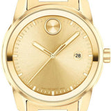  Shop Authentic Movado Bold Verso Gold Dial Gold Steel Strap Watch for Men - 3600861 - Luxxuri