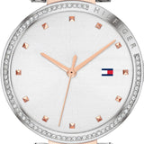  Shop Authentic Tommy Hilfiger Lynn Quartz White Dial Two Tone Steel Strap Watch For Women - 1782236 - Luxxuri