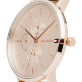  Shop Authentic Tommy Hilfiger Jenna Quartz Rose Gold Dial Rose Gold Mesh Bracelet Watch For Women - 1781944 - Luxxuri