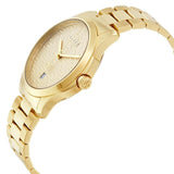  Shop Authentic Gucci G Timeless Gold Dial Gold Steel Strap Unisex Watch - YA126461 - Luxxuri