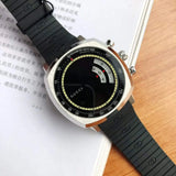  Shop Authentic Gucci Grip Chronograph Black Dial Black Rubber Strap Watch For Men - YA157301 - Luxxuri