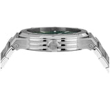  Shop Authentic Salvatore Ferragamo F-80 Bracelet Green Dial Silver Steel Strap Watch For Men - SFHY00621 - Luxxuri