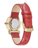  Shop Authentic Versace V-Motif Red Dial Red Leather Strap Watch for Women - VERE00418 - Luxxuri