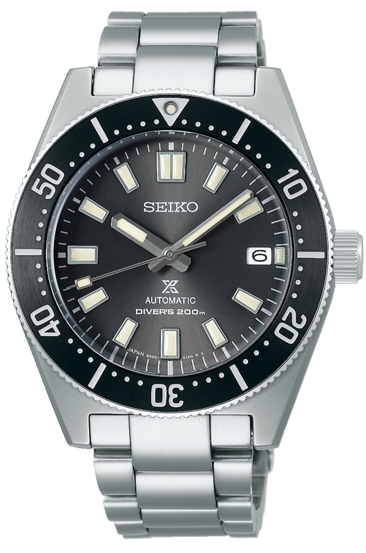  Shop Authentic Seiko Prospex 1965 Modern Re Interpretation Automatic Black Dial Silver Steel Strap Watch For Men - SPB143J1 - Luxxuri
