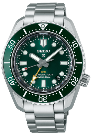  Shop Authentic Seiko Prospex 140th Anniversary Limited Divers Green Dial Silver Steel Strap Watch For Men - SPB207J1 - Luxxuri