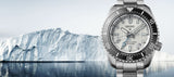  Shop Authentic Seiko Prospex Sea Arctic Ocean GMT Limited Edition Silver Dial Silver Steel Strap Watch For Men - SPB439J1 - Luxxuri