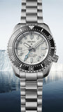  Shop Authentic Seiko Prospex Sea Arctic Ocean GMT Limited Edition Silver Dial Silver Steel Strap Watch For Men - SPB439J1 - Luxxuri