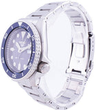  Shop Authentic Seiko 5 Sports Automatic Analog Blue Dial Silver Steel Strap Watch For Men - SRPD51K1 - Luxxuri