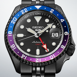  Shop Authentic Seiko Automatic SKX GMT Yuto Horigome Limited Edition Black Dial Black Steel Strap Watch For Men - SSK027K1 - Luxxuri